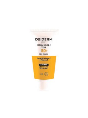 Deiderm Sun Crema Solare Viso Spf50+ Tocco Secco 50ml