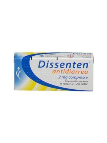 Dissenten Antidiarrea Loperamide 2mg 10 Compresse