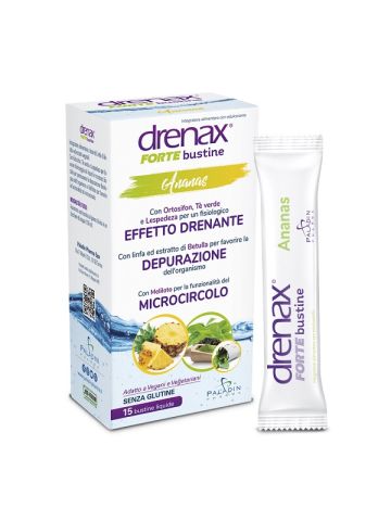 Drenax Forte Ananas Drenante Depurativo 15 Bustine