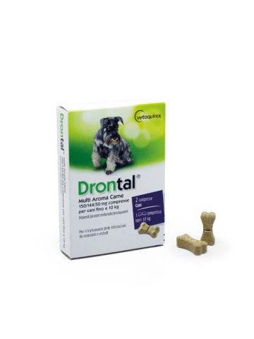 Drontal Multi Aroma Carne Cani 2 Compresse