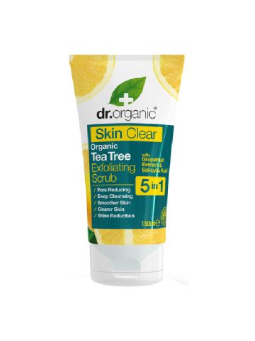 Dr Organic Skin Clear Scrub Viso 5 In 1 150ml
