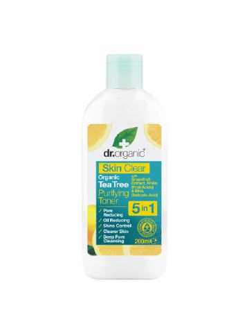 Dr Organic Skin Clear Tonico 5 In 1 200ml