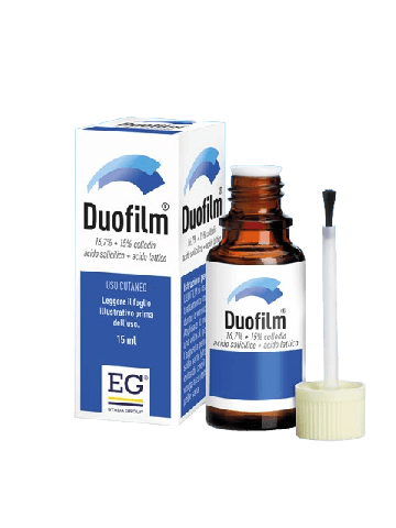 Duofilm 16,7%+16,7 Collodio Flacone 15ml