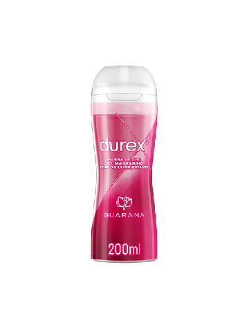 Durex Massage 2 In 1 Guaranà Gel Lubrificante 200ml