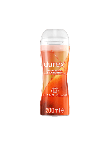 Durex Massage 2 In 1 Ylang Ylang Gel Lubrificante 200ml