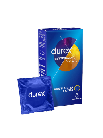 Durex Settebello 2xl Preservativi 5 Pezzi