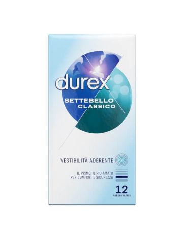 Durex Settebello Classico Preservativi 12 Pezzi