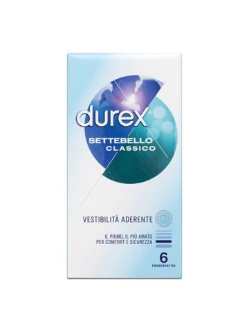 Durex Settebello Classico Preservativi 6 Pezzi