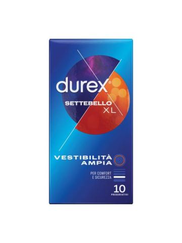 Durex Settebello Xl Preservativi 10 Pezzi