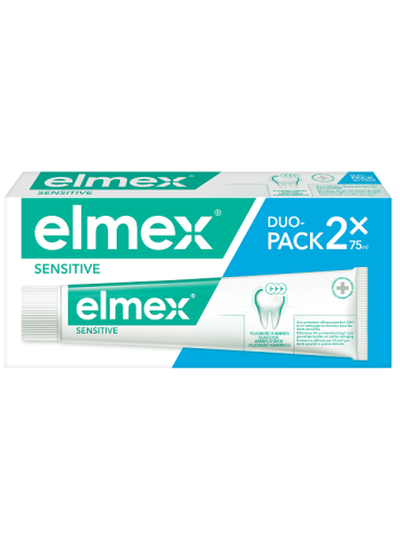 Elmex Sensitive Dentifricio Duopack 2x75ml