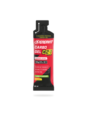 Enervit C 2:1 Carbo Gel Pro Lime 60 Millilitri