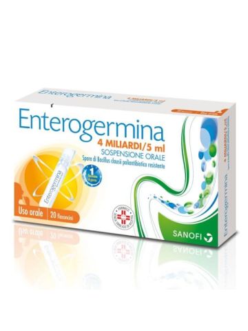 Enterogermina 4 Miliardi/5ml Flaconcini