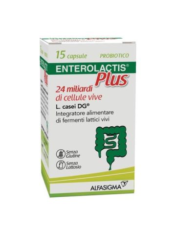 Enterolactis Plus 15 Capsule