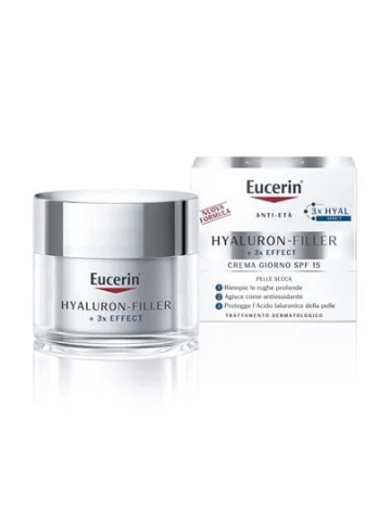 Eucerin Hyaluron-filler Crema Giorno Spf15 Pelli Secche 50ml