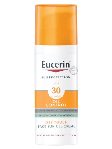 Eucerin Sun Protection Dry Touch Spf30 Gel-crema Viso 50ml