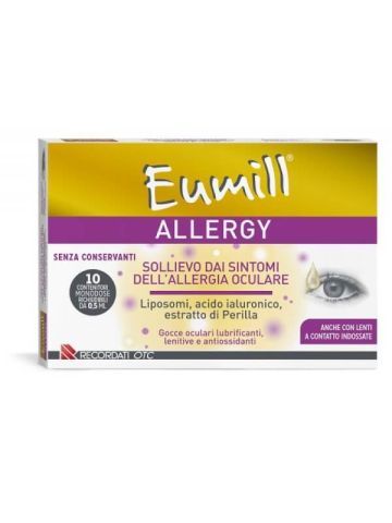 Eumill Allergy Gocce Oculari Allergia 10 Flaconcini