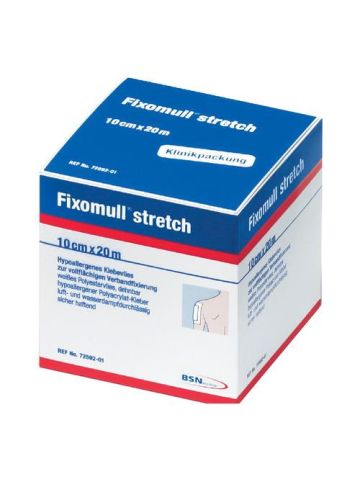 Fixomull Stretch Garza Autoadesiva Fissaggio 10cmx2m