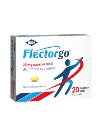 Flectorgo 25mg Diclofenac Dolori 20 Capsule Molli