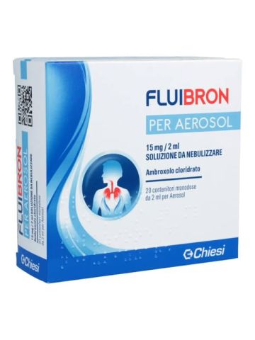 Fluibron Aerosol 15mg/2ml 20 Flaconcini