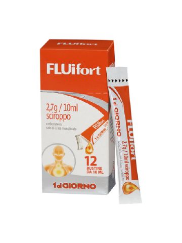 Fluifort Sciroppo Tosse 2,7g/10ml 12 Bustine