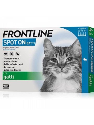 Frontline Spot On Gatti 4 Pipette 0,5ml