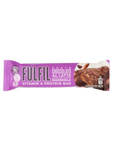 Fulfil Bar Cioccolato Latte & Mandorla 15 X 55 Grammi