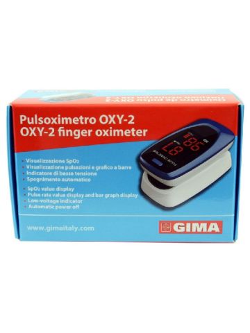 Gima Pulsoximetro Saturimetro Da Dito Oxy-2