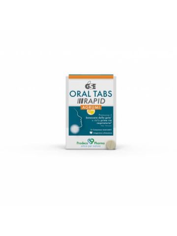 Gse Biotic+ Oral Tabs Rapid Agrumi Gola Infiammata 12 Compresse