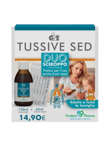 Gse Biotic+ Tussive Sed Duo Tosse Secca 120ml + 6 Stick