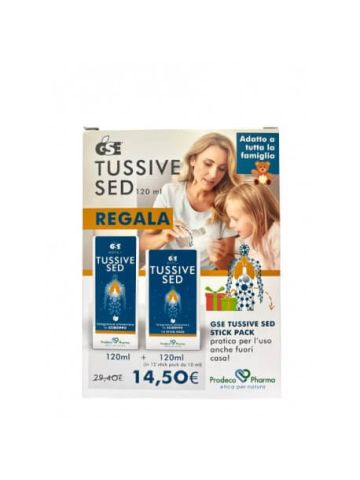 Gse Biotic+ Tussive Sed Regala 120ml + 12 Stick