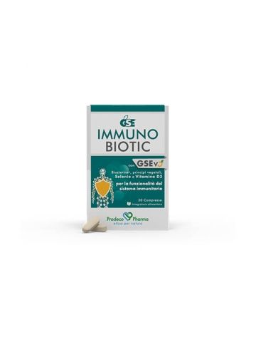 Gse Immunobiotic Difese Immunitarie Semi Di Pompelmo 30 Compresse