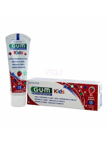 Gum Kids Dentifricio Fluoro 500ppm 2/6 Anni