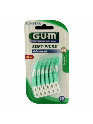 Gum Soft-picks Advanced Scovolino Gomma 30 Pezzi