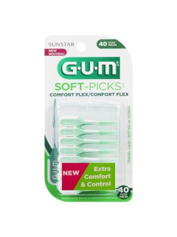 Gum Soft-picks Comfort Flex Scovolini Gomma 40 Pezzi