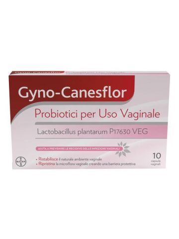 Gyno-canesflor 10 Capsule Vaginali