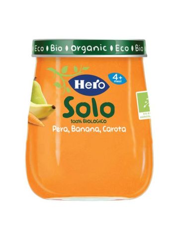 HERO_SOLO_100__BIO_OMOGENEIZZATO_PERA__BANANA_E_CAROTA