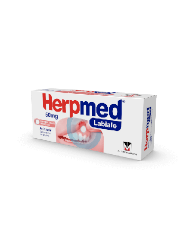 Herpmed Labiale Aciclovir 50mg 2 Compresse Buccali Mucoadesive