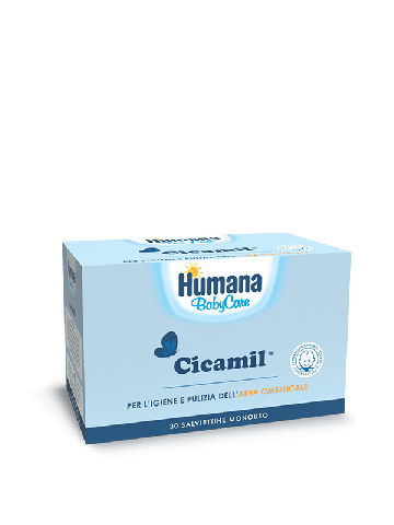 Humana Baby Cicamil Salviette Cordone Ombelicale 30 Pezzi