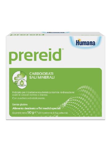 Humana Prereid Reidratante Orale Polvere 20 Bustine