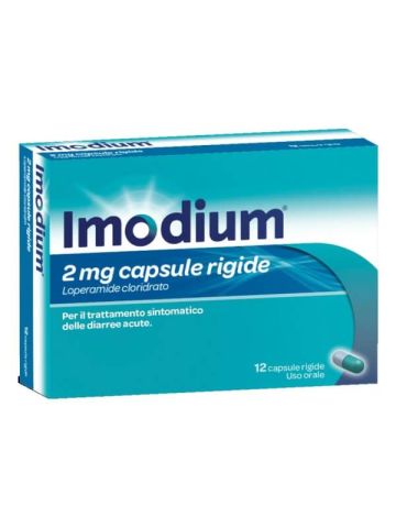 Imodium Loperamide 2mg Antidiarroico 12 Capsule