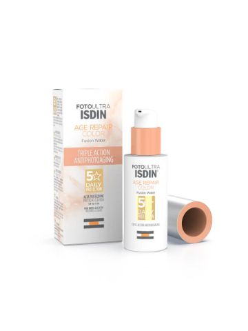 Isdin Fotoultra Age Repair Color Solare Anti-età  Spf50+ 50ml