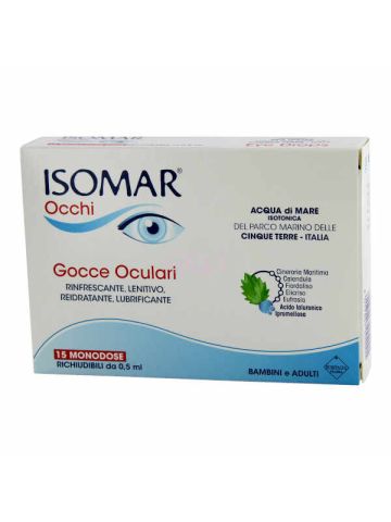 Isomar Occhi Monodose 15 Flaconcini 0,5ml