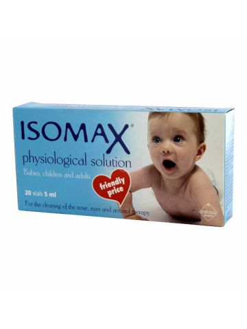 Isomax Mister Baby Soluzione Fisiologica 20 Flaconcini 5ml