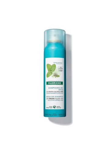 Klorane Shampoo Secco Menta Acquatica Detox 150ml