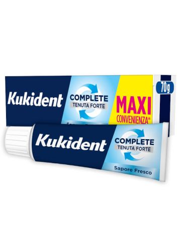 Kukident Complete Fresco Crema Adesiva Protesi Dentarie 70g