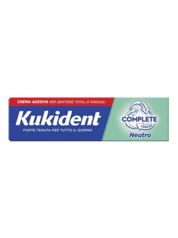 Kukident Complete Neutro Crema Adesiva Protesi Dentarie 40g
