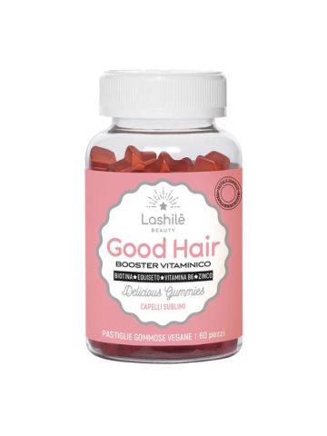 Lashilé Good Hair Booster Vitaminico Benessere Capelli 60 Gummies
