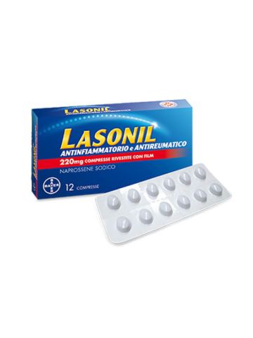 Lasonil Antinfiammatorio 220mg 12 Compresse