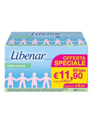 Libenar Monodose Soluzione Fisiologica 60 Flaconcini 5ml