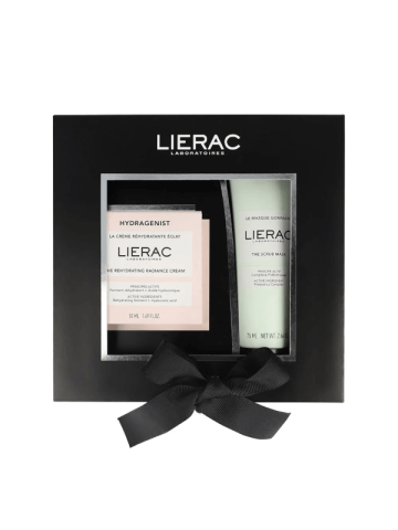 Lierac Set Natale Hydragenist La Crema Reidratante + Maschera Esfoliante
